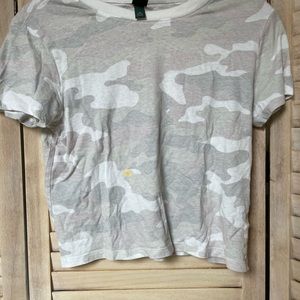 Wild fable light camo top